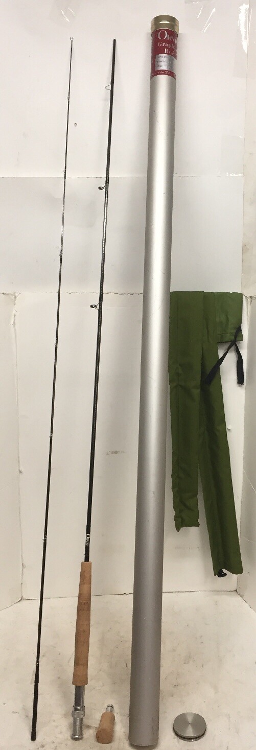 Vintage Orvis Shooting Star 8 1/2′ 4 oz (8) 0179 Graphite Fly Rod W Tube & Sock