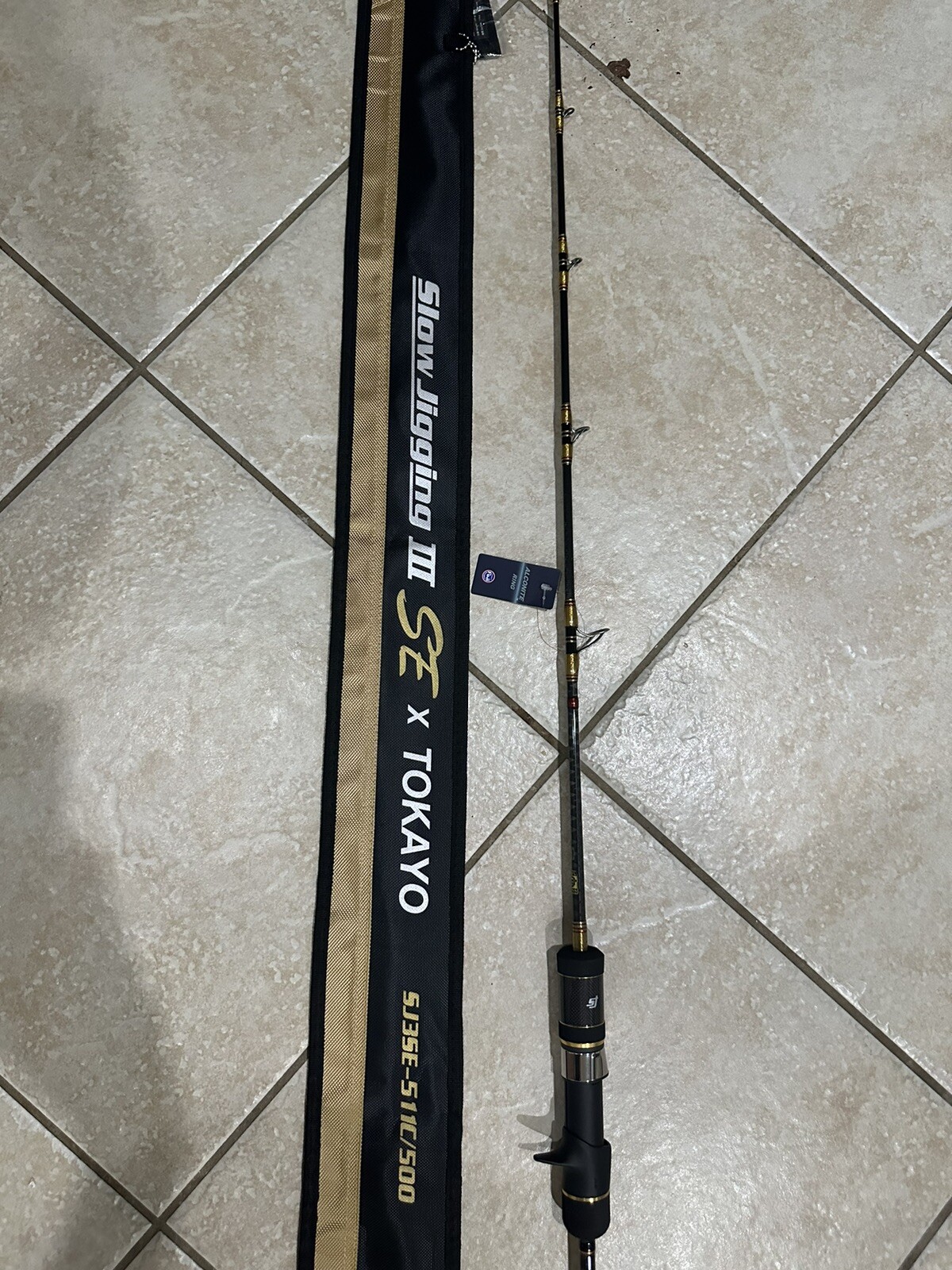 TOKAYO HEARTY RISE SLOW JIGGING ROD III SE. POWER 2. 500gr. Conventional Rod