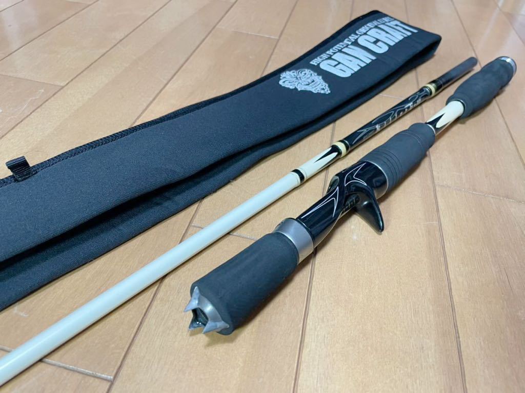 Vintage Gancraft Killers KG-00 5-660H White Noise Fishing Rod Very Rare Item