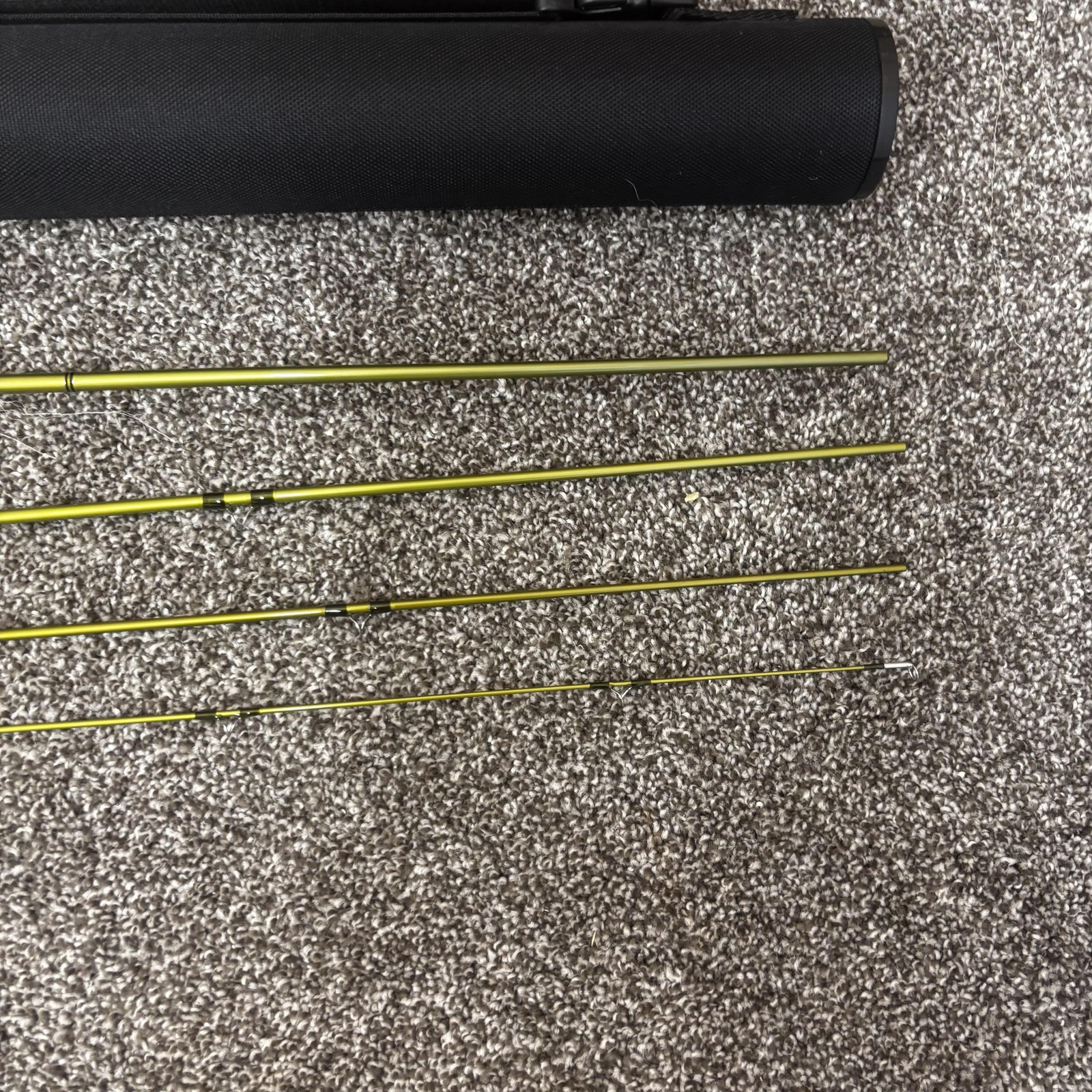 Sage PULSE 586-4 Fly Rod 8’6 5wt 4 Piece Green Graphite IIIe Fast Action Rod