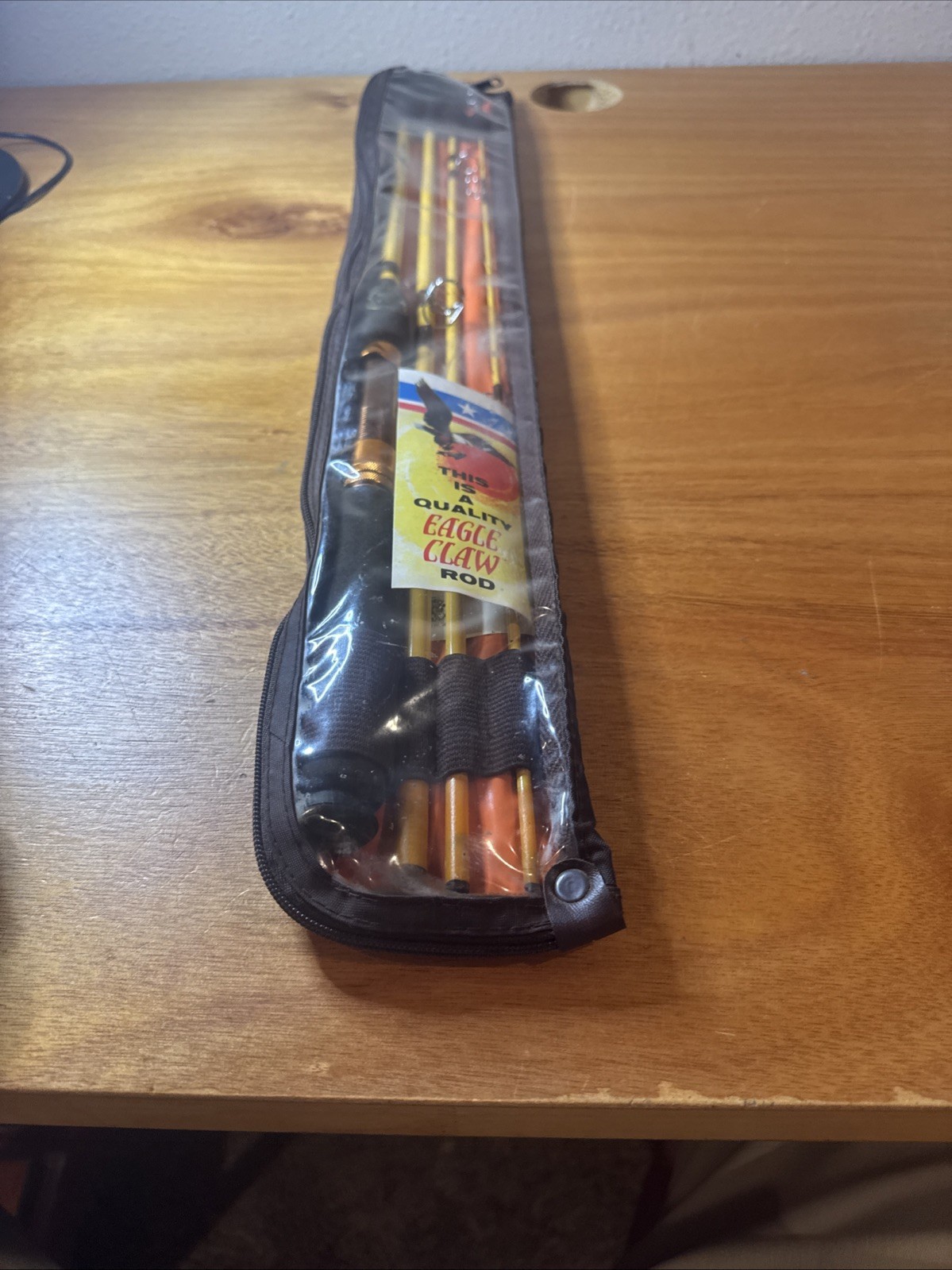 EAGLE CLAW Pack It Rod Spin /Fly 7’6″ 4Pc Medium #PK601-76 Great Condition. NEW