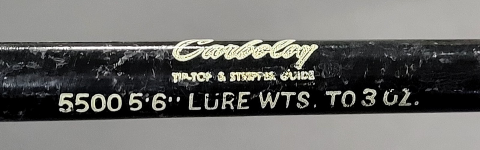 ST. CROIX 5’6″ Genuine “Double Power” 1PC Fiberglass Musky Rod 5500, 4 Guides
