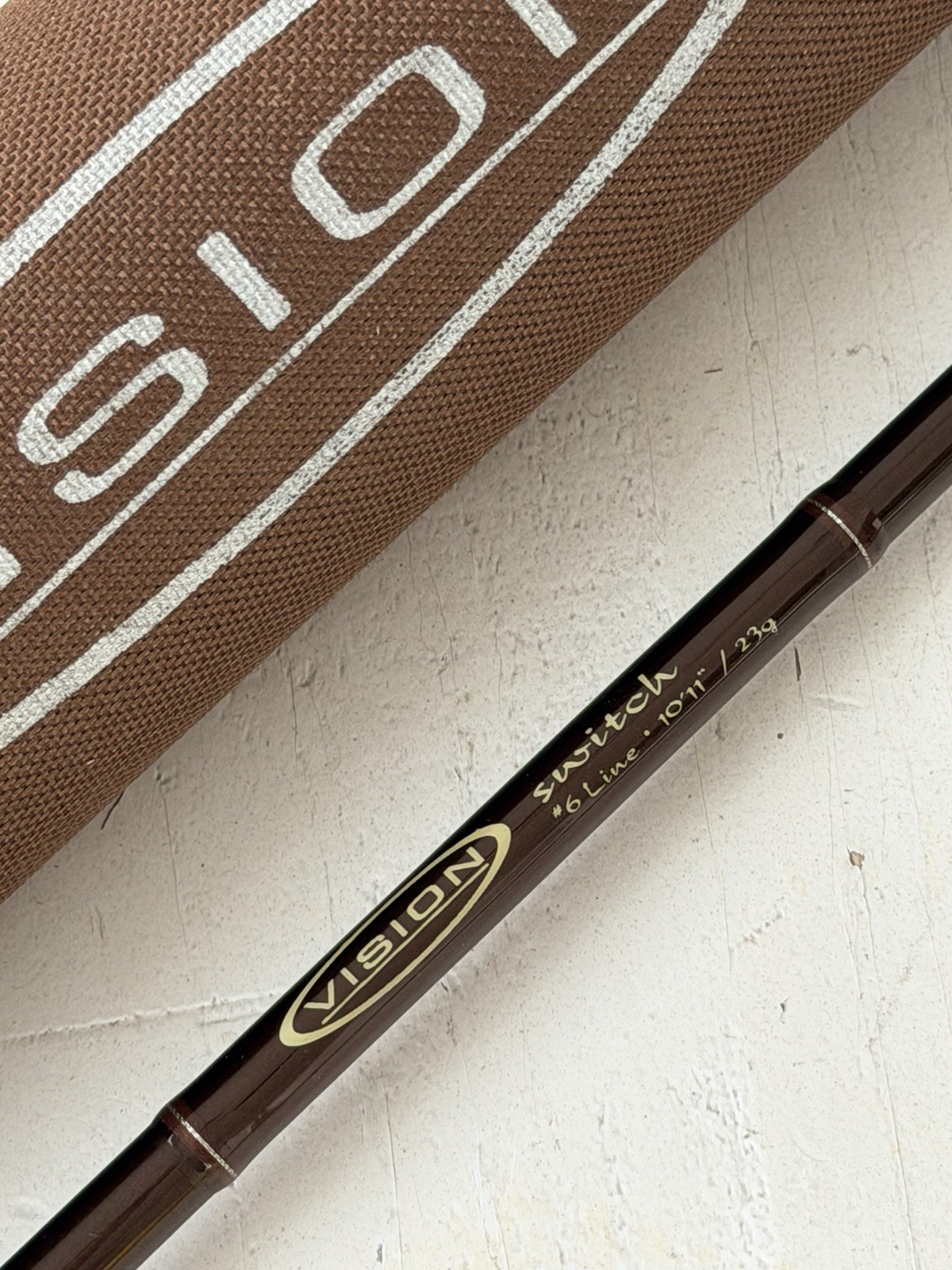 **BEAUTIFUL** 🔥 VISION 6wt. 10’11”in 4pc Switch/Spey Flyrod!! 🔥