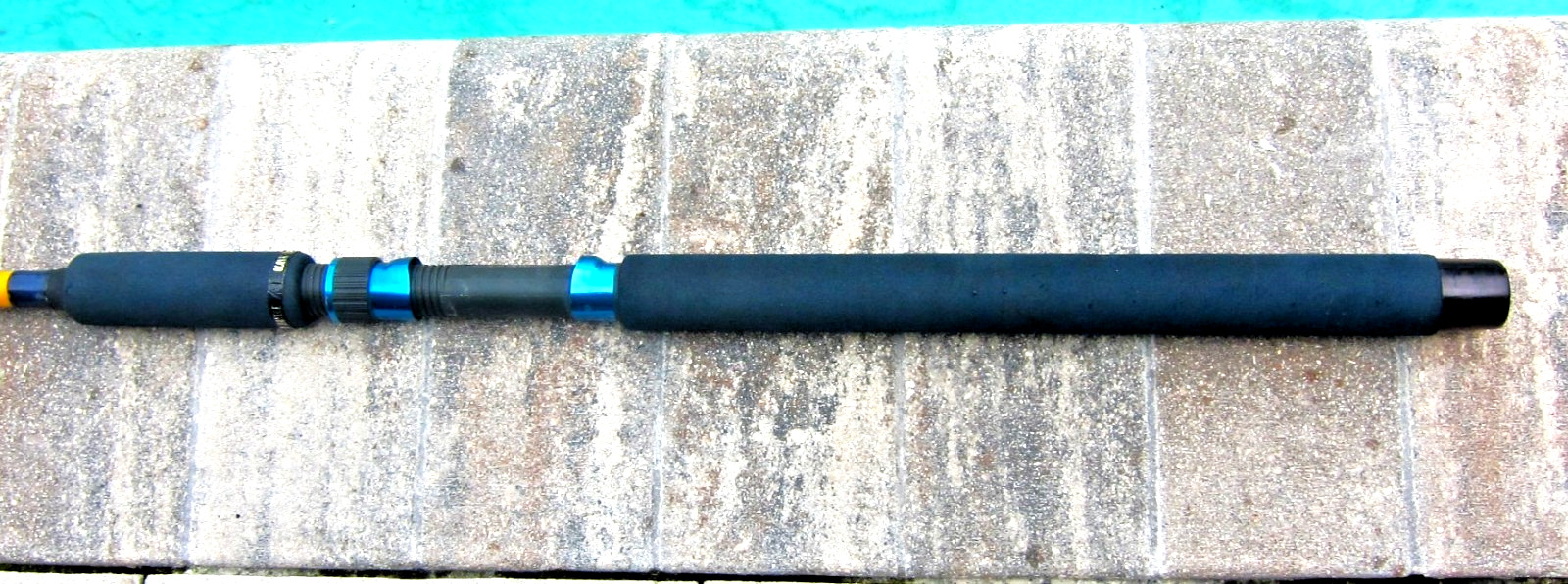 Vintage Eagle Claw Starfire SF501 2-Piece Live-Bait Rod: 7’6”; 15-30lb – USED!!!