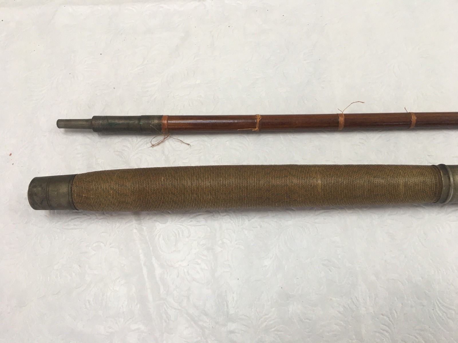 Wood Fishing & Trolling Rod 5ft 10″ 2 Piece Wood Vintage