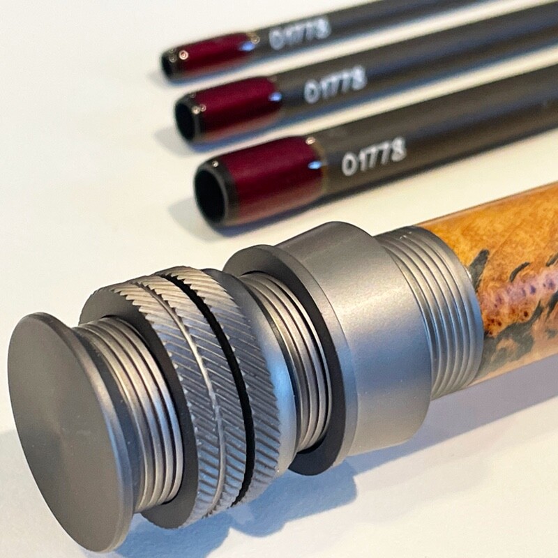 Two-Hearted 5wt. 9′ Fly Rod w/ Carbon Fiber Tube