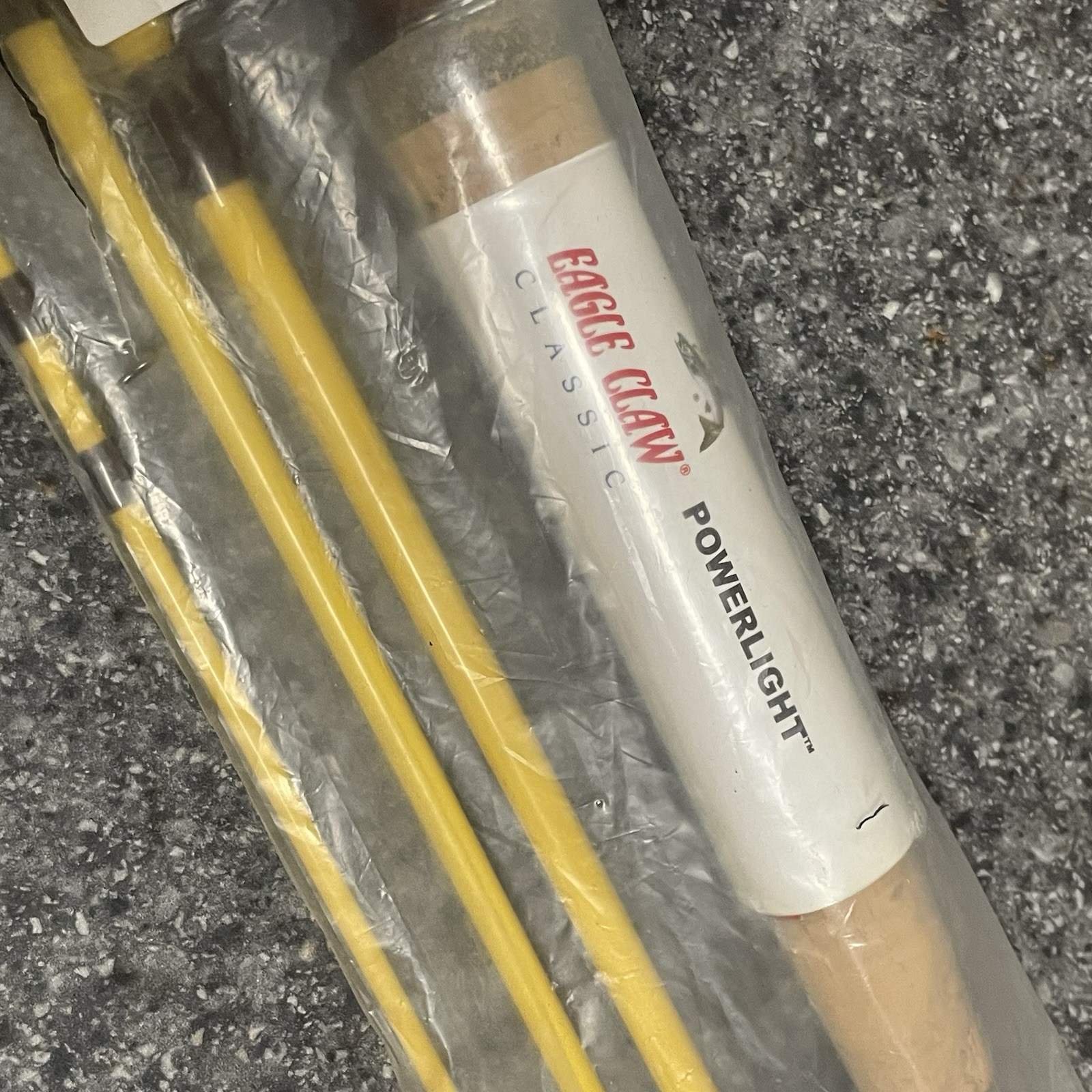 EAGLE CLAW Powerlght Pack It Fly Rod 9’ 4-pc 5wt Med Fast IM-7 Graphite PL-F954