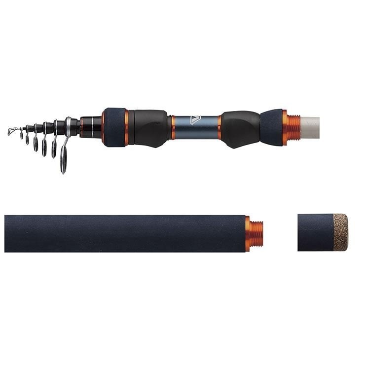 VICEO Tele Shorty SE 55LT Telescopic Lure Rod 5.5ft Compact Travel Fishing NEW