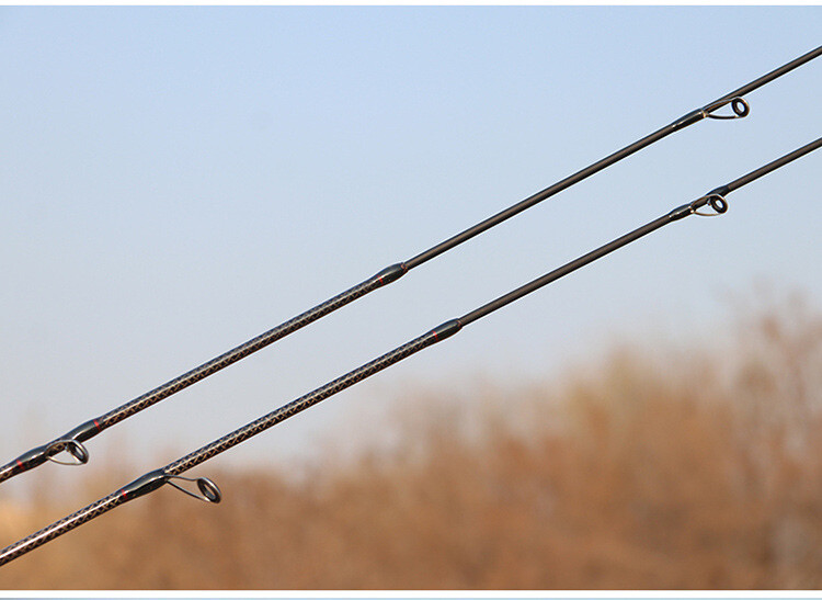 1.65M/1.8M Lure Fishing Rods Spinning Casting Carbon Fiber Fishing Rod Fast Pole