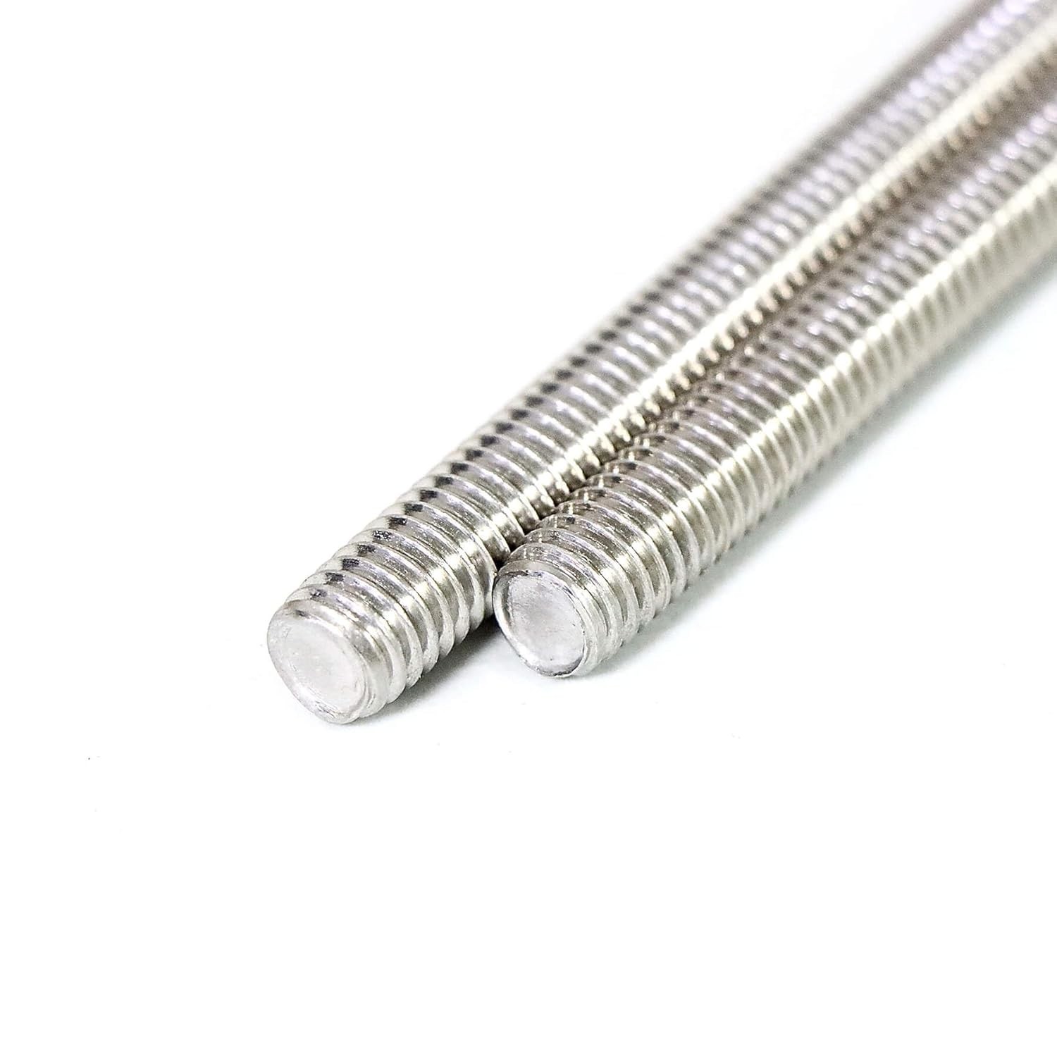 Versatile 304 Stainless Steel Fully Threaded Rod, 5/16″-18, 12″ Length – 4 Count
