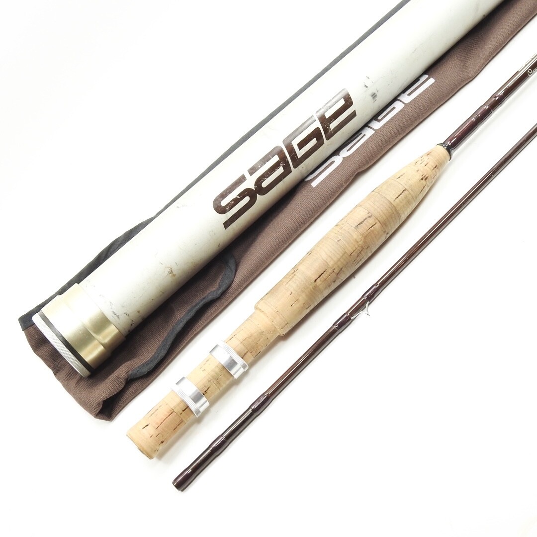 Custom-Built Sage Graphite B590GFL Fly Fishing Rod. 9’ 5wt. W/ Tube & Sock.