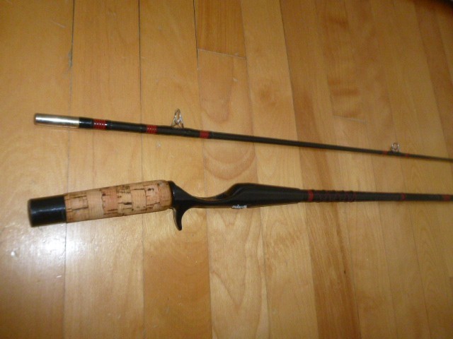 Vintage Fishing Rod Garcia Conolon USA 2433, Beautiful fishing shape, reels deal