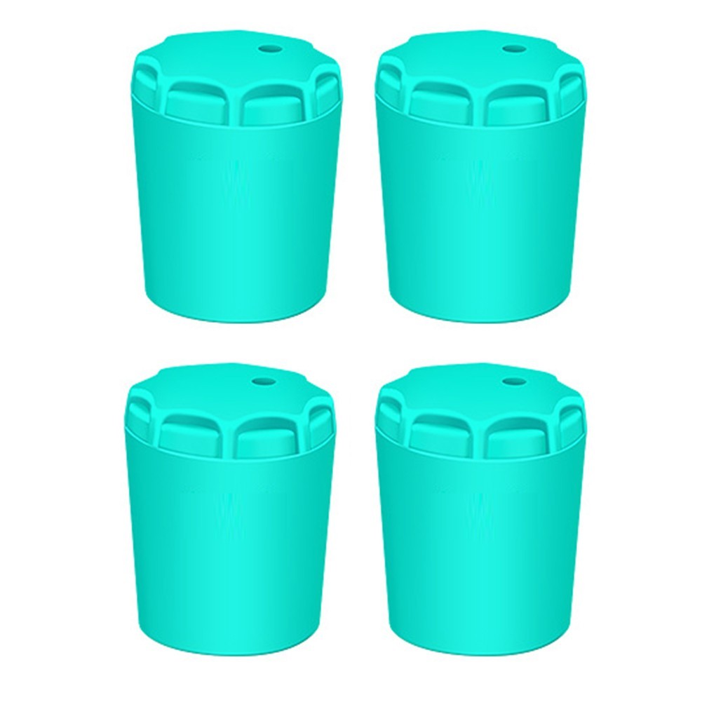 Silicone Fishing Rod End Cap Protectors 4pcs Set for Various Rod Types