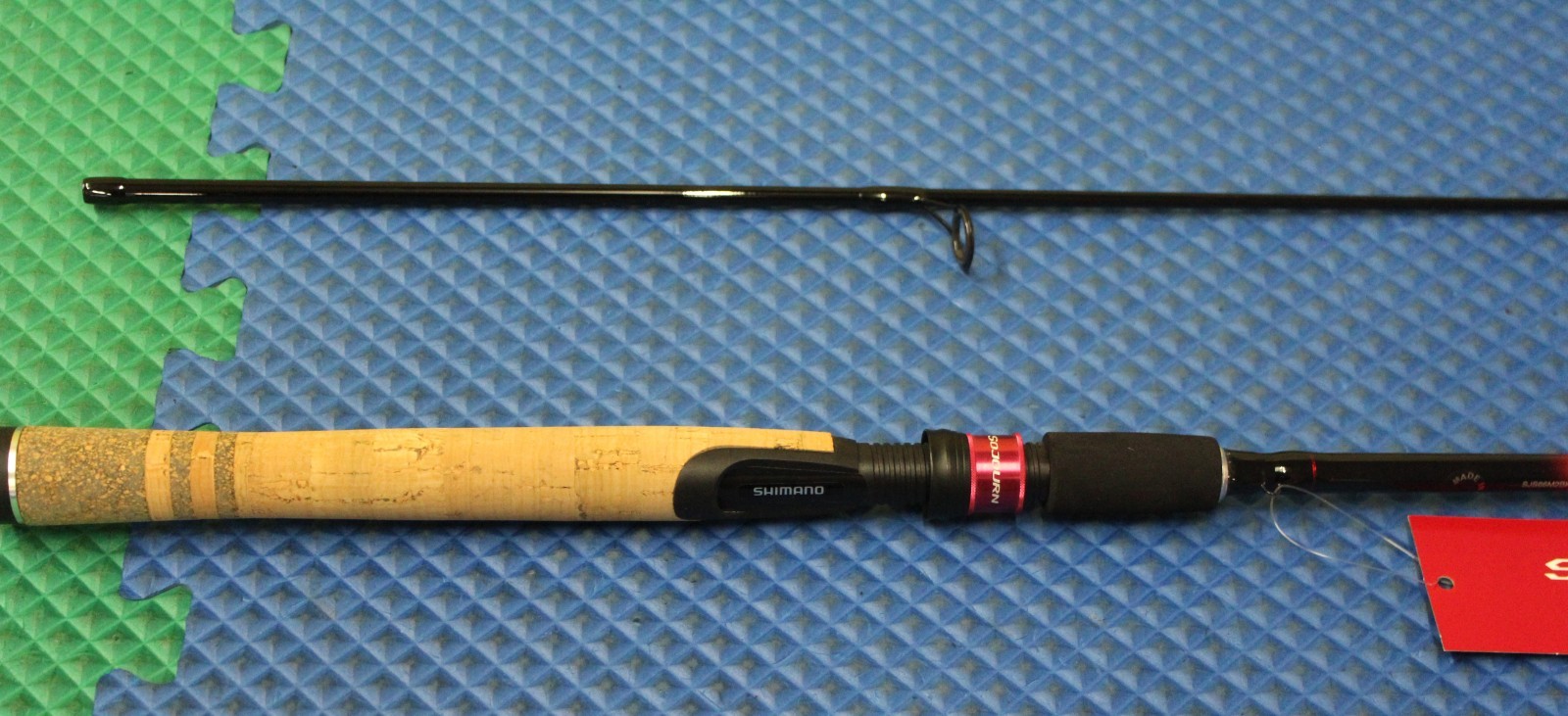 Shimano Sojourn Spinning Rod 6′ 6″ 2 Piece Medium SJS66M2BK