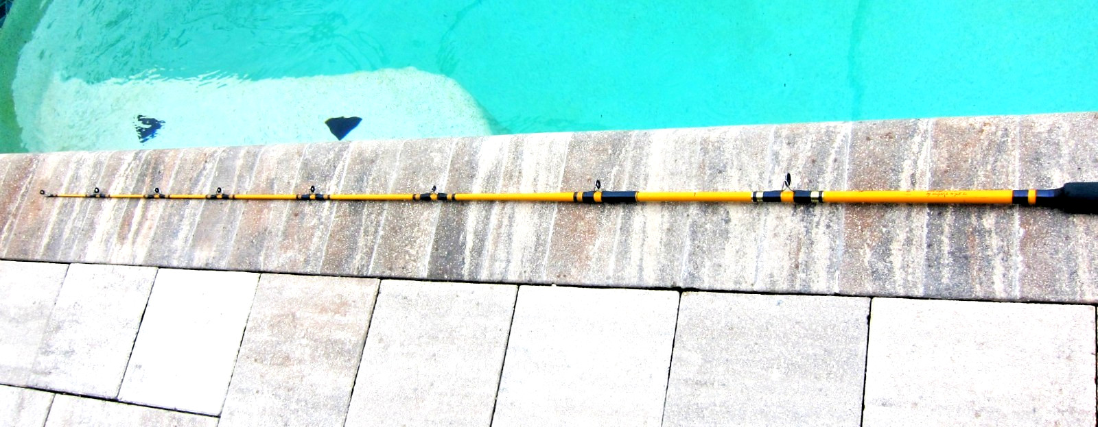 Vintage Eagle Claw Starfire SF501 2-Piece Live-Bait Rod: 7’6”; 15-30lb – USED!!!