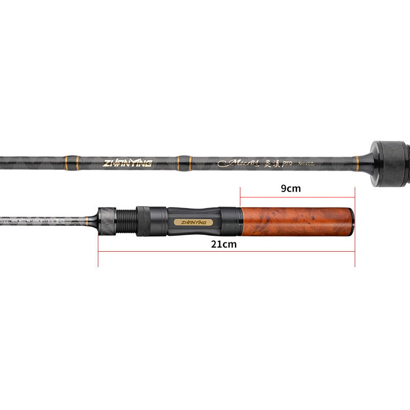 LXPRO Spinning Fishing Rod 6ft 2-6lb Fast Action Casting Carbon Trout Rod Fuji