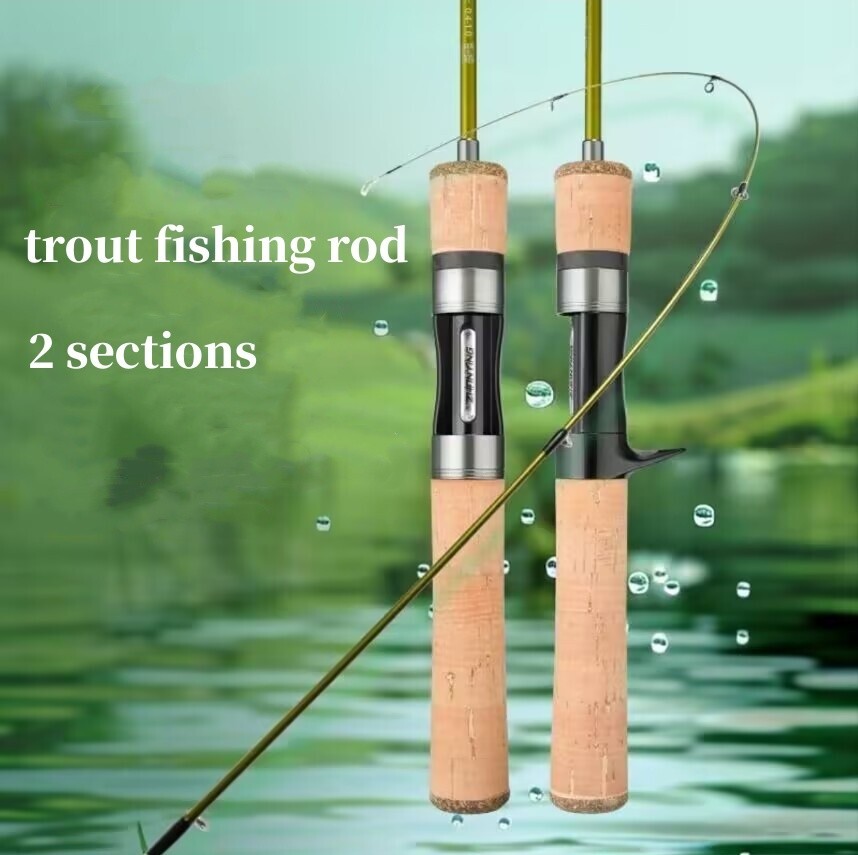 Trout Fishing Rods Spinning Casting Ultra Light Lure Rod High Carbon Fiber Pole