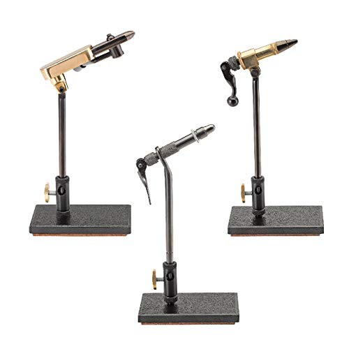 TIEMCO 8107B Sunrise Pedestal Vise Black