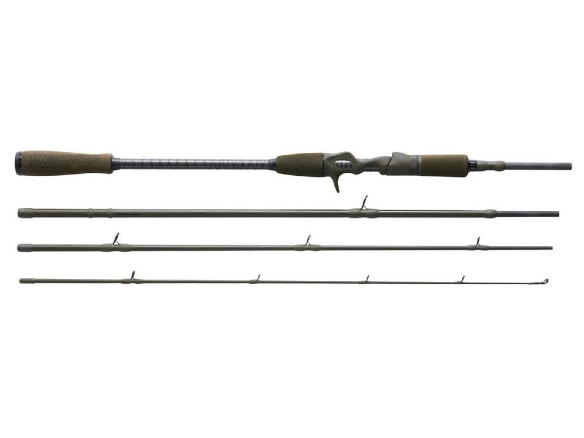 NEW 2024 Savage Gear SG4 Fast Game BC Baitcast Tavel Rod 2.21m 4-section Pike