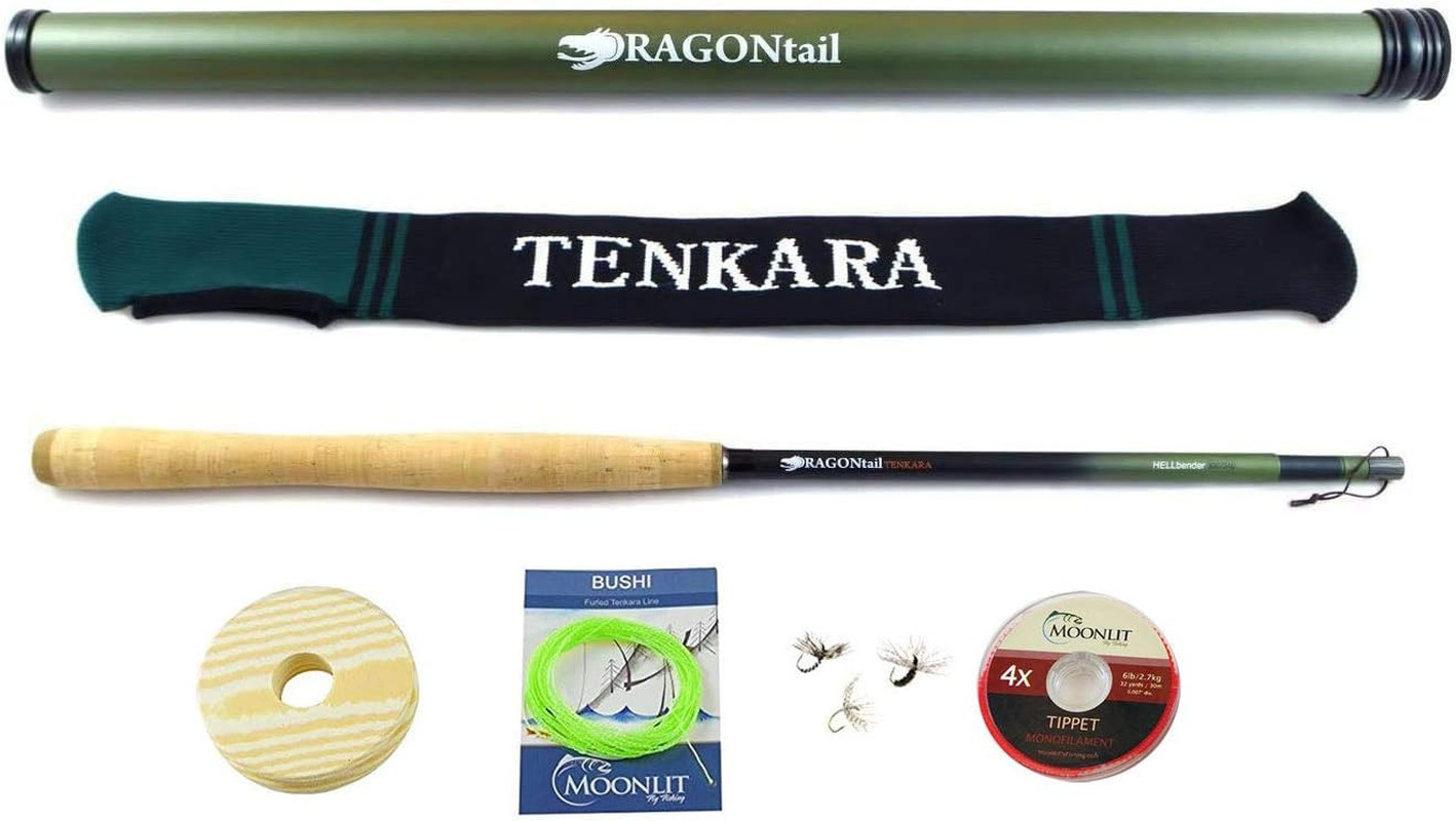 Hellbender Zoom 13′ / 11.3′ Tenkara Fly Fishing Rod