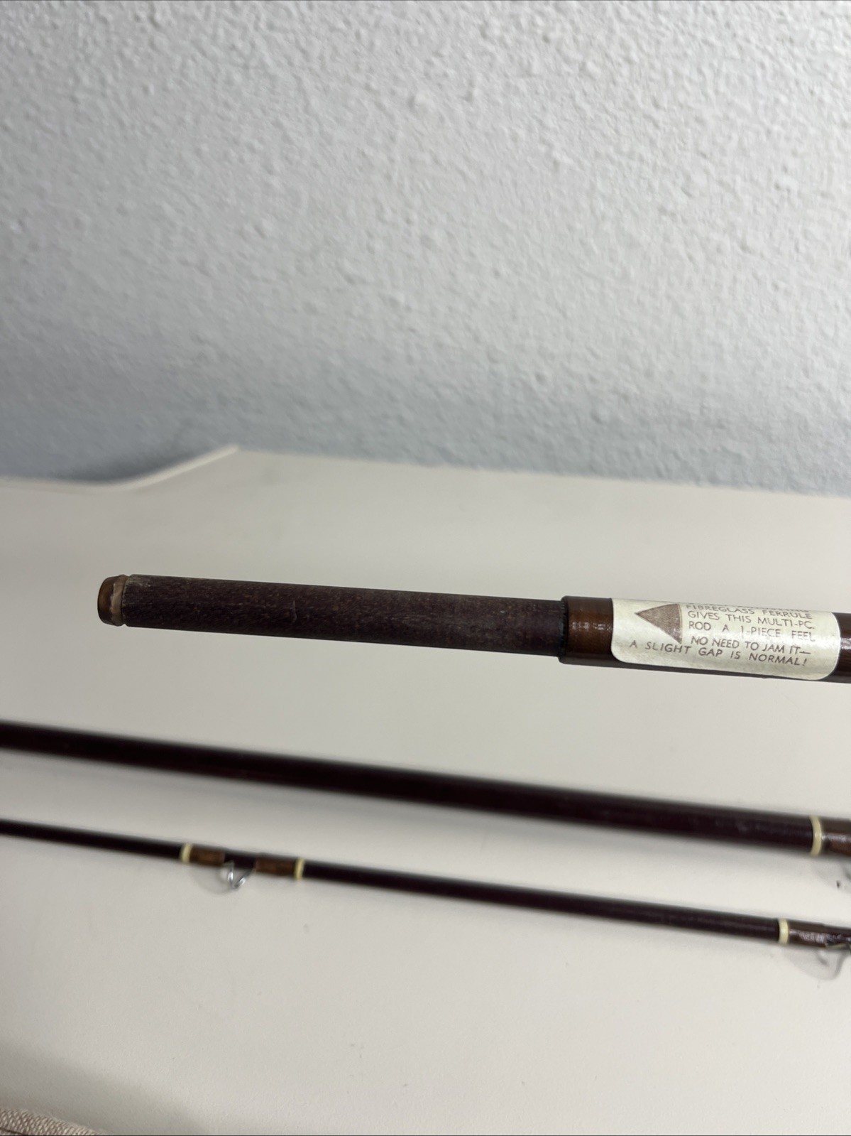 VTG BERKLEY PARAMETRIC DELUX CURVED TAPER 9’ 3” Good Condition FISHING ROD