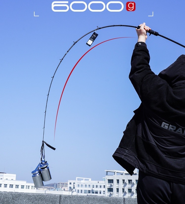 Slow Jigging Fishing Rod 1.83M 1.91M Spinning Casting Ocean Rod Lure Wt 100-350g