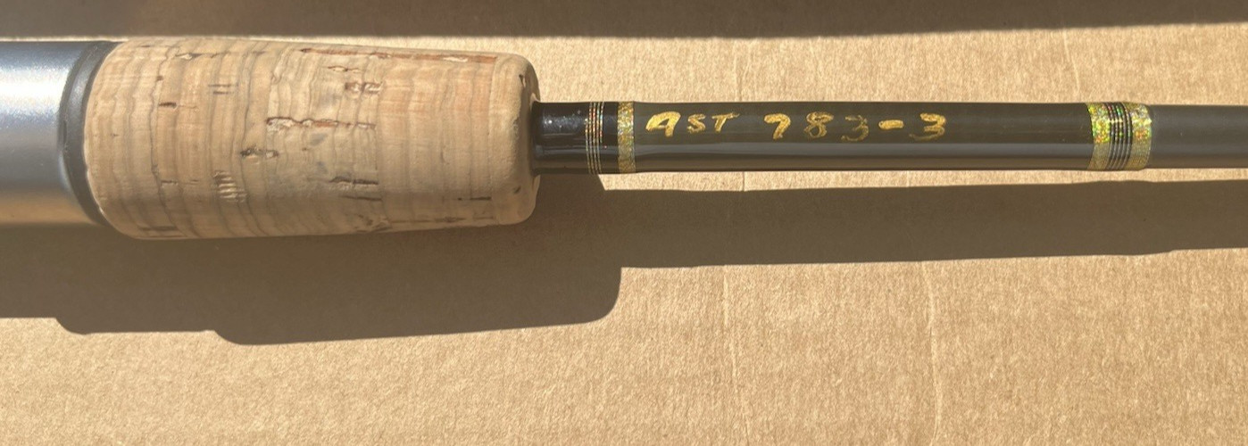 Custom Origina All Star 783 P-3pc. 6′ 6″ Spin. Fuji Titanium Gold Cermet Guides