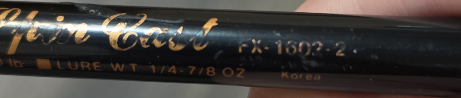 Shimano Spin Cast FX-1602-2 6′ Casting Freshwater Bass Rod 8-20 lb