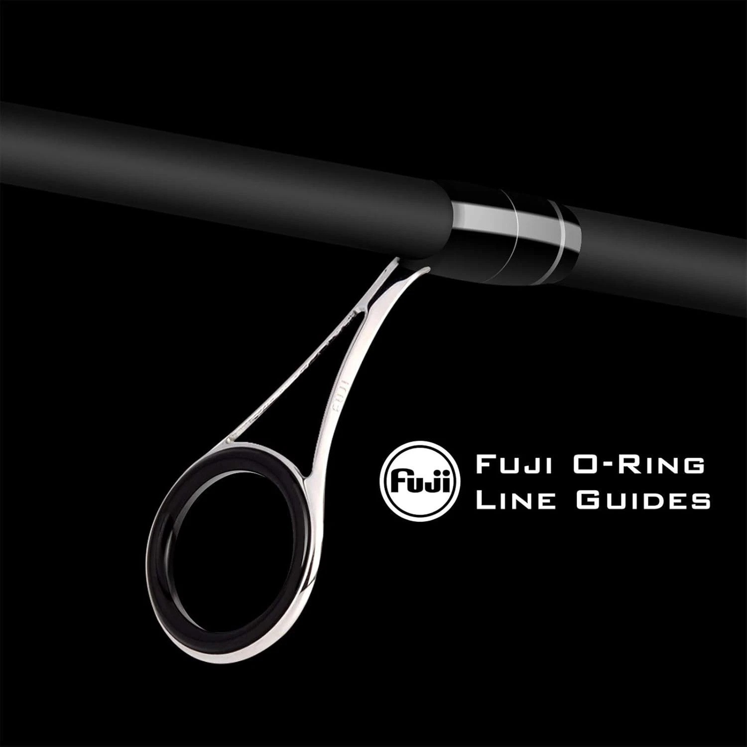 Perigee II 6’6″ Two-Piece Fishing Rod – Carbon Fiber Fast Action for Bass