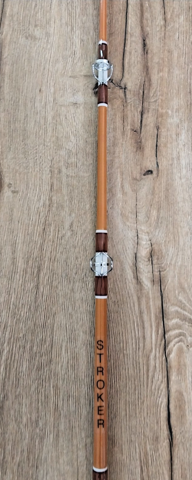 SABRE -870 – 7FT SALTWATER VTGE ROD 15-40 LBS. CUSTOM WRAPPED, NEW COMPONENTS