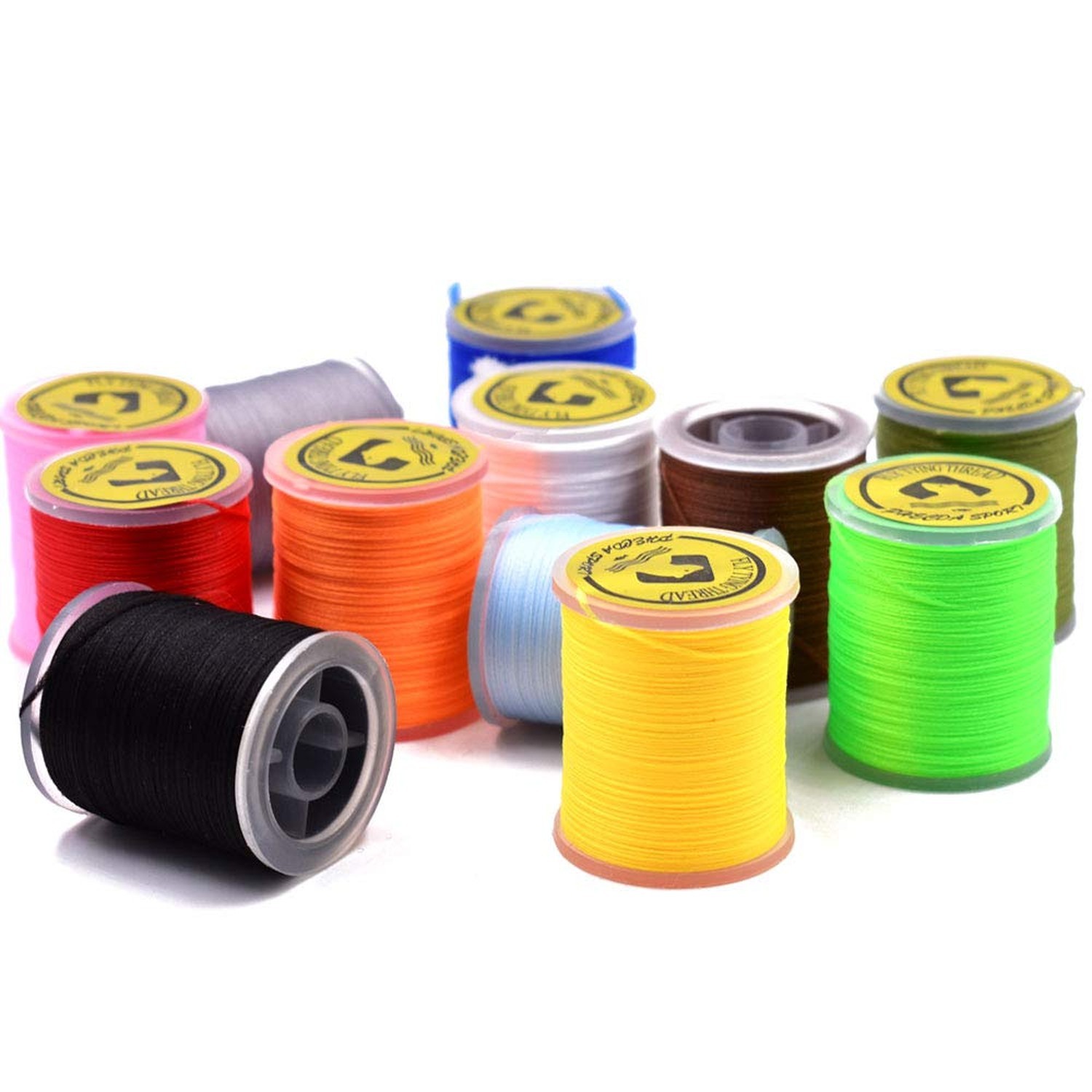 12/16 Colors 3/0 6/0 Fly Tying Thread Series Fly Tying Materials (12 Colors 2…
