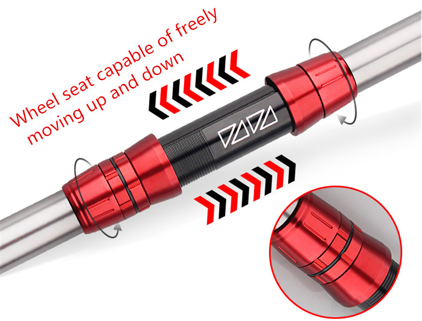 Carbon telescopic sea beach pier boat surf fishing rod spinning rod CW:200-300g
