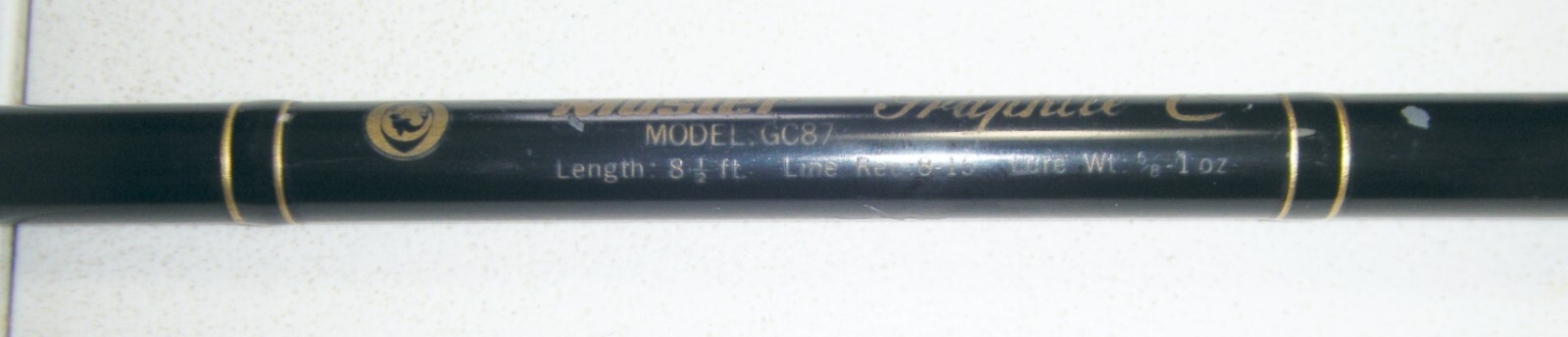 Master Graphite 2-Piece Composite 104 in. Trolling Rod