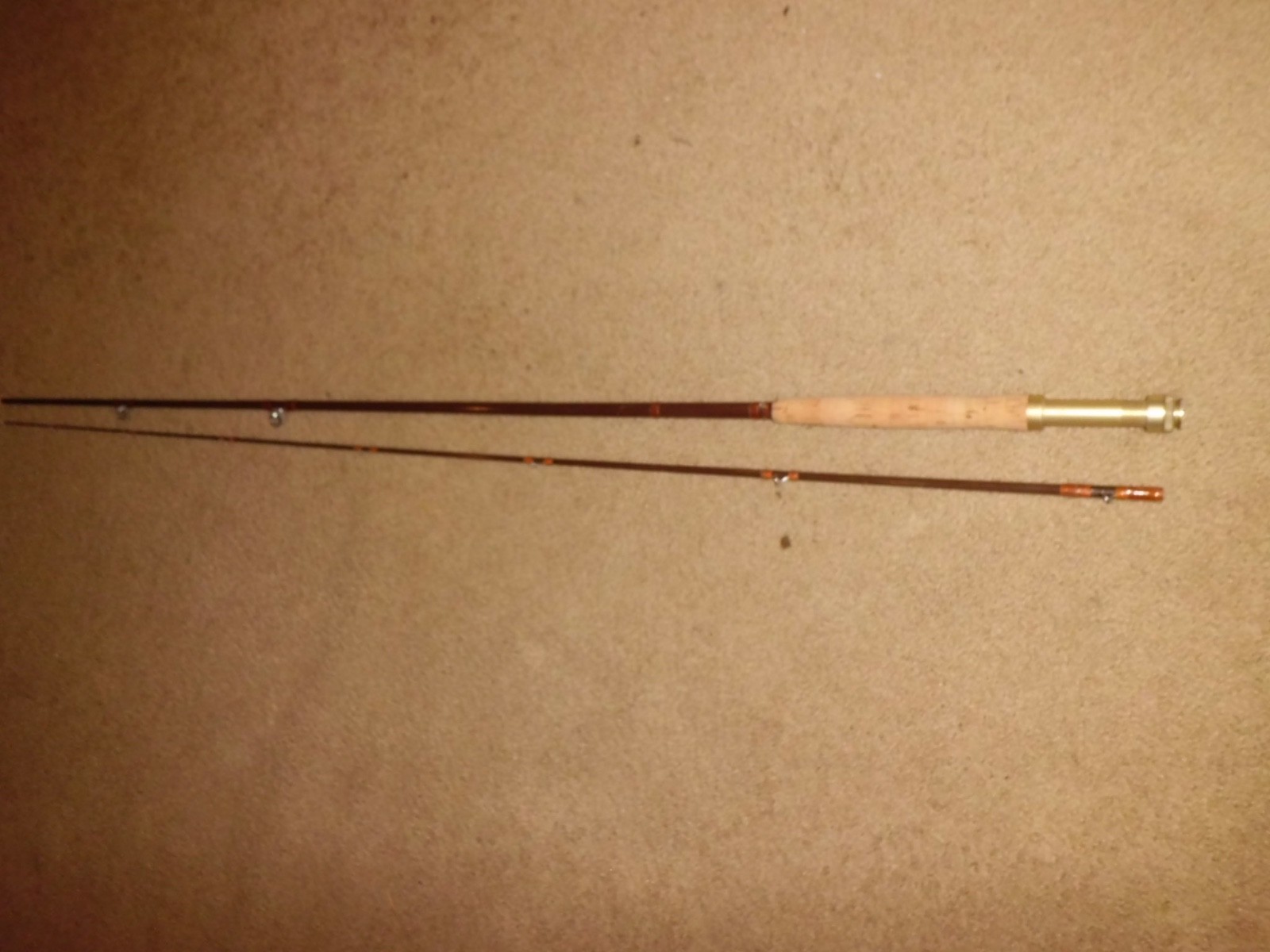 Vintage Browning SILAFLEX Fly 8’6″ Rod made in USA- 6 fly wt.