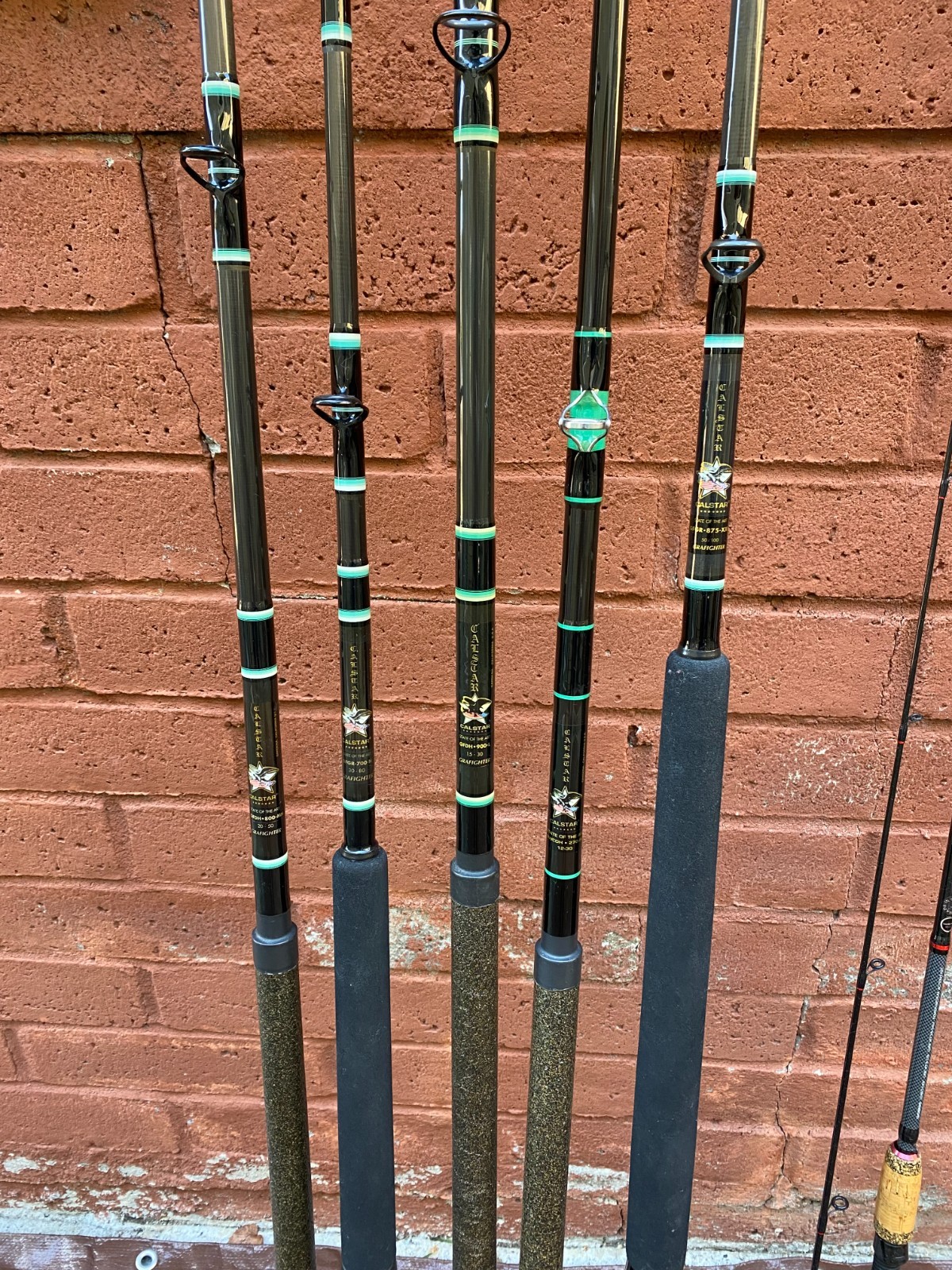 24 Fishing Rods Calstar Shimano Phenix Kencor