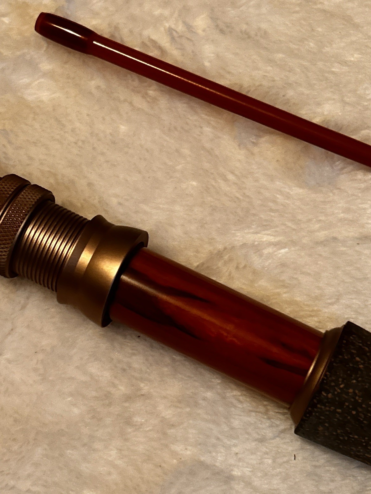 MOONSHINE REVIVAL Fiberglass three weight Seven Ft fly fishing rod classic glass