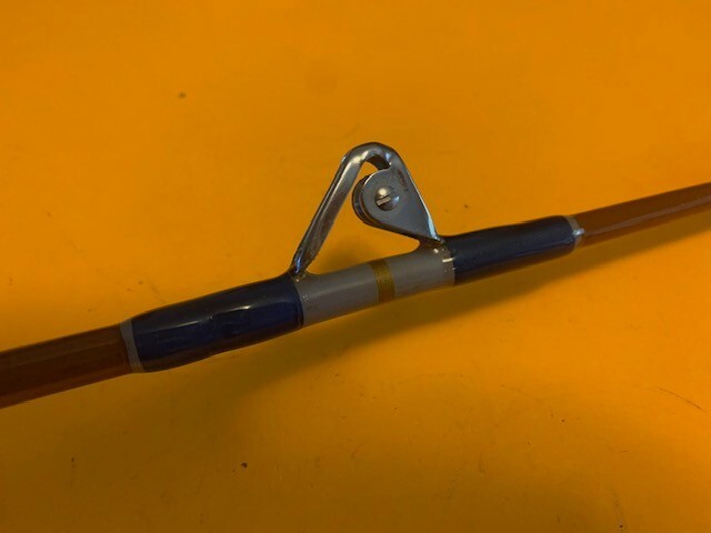 CUSTOM BUILT CALSTAR AC30D 6 FOOT 11 1/2 INCH 30 POUND CLASS BOAT/TROLLING ROD
