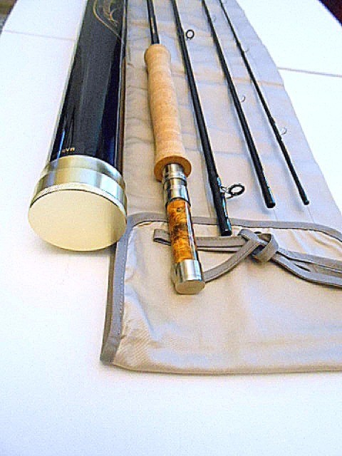 E.L. KEULING ROD CO 10′ 4WT. DOWN-LOCKING 4PC CARBON FIBER FLY ROD 2026 USA