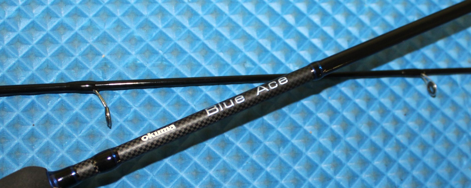 Okuma Blue Ace Spinning Rod 6′ 6″ 2-Piece ROD ONLY BA-662M-30b
