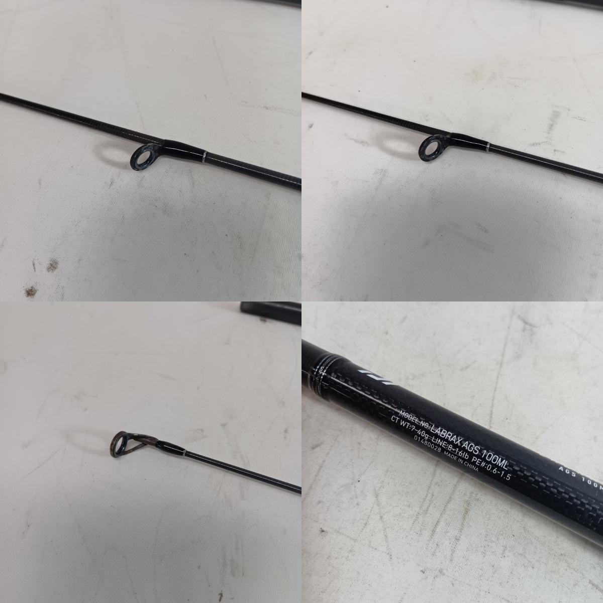 DAIWA 05800209 Fishing equipment, rod, lure rod, Labrax AGS 100M, condition B