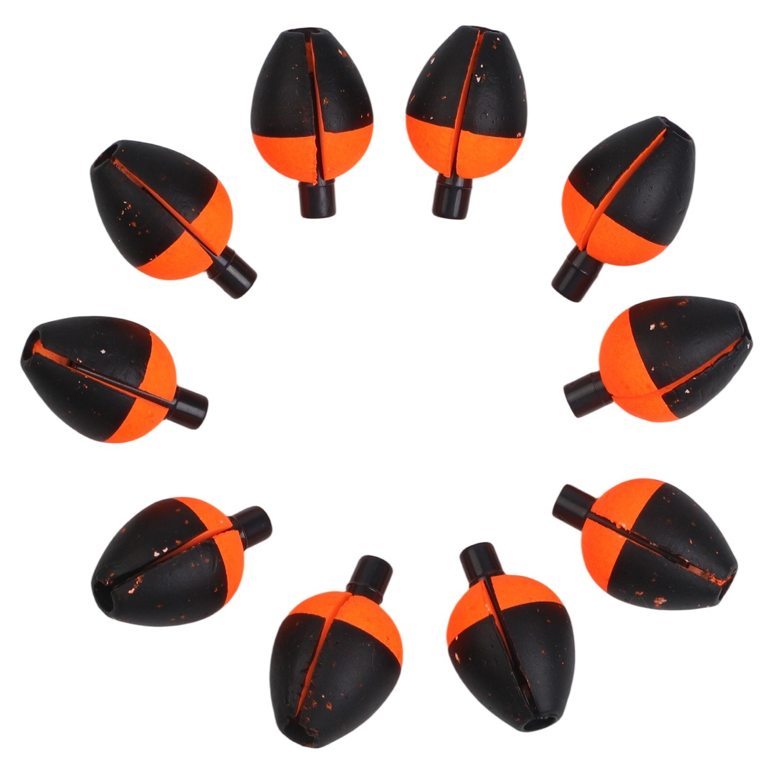 10Pcs Adjustable Fishing Floats for All Fish Species with High Buoyancy Design