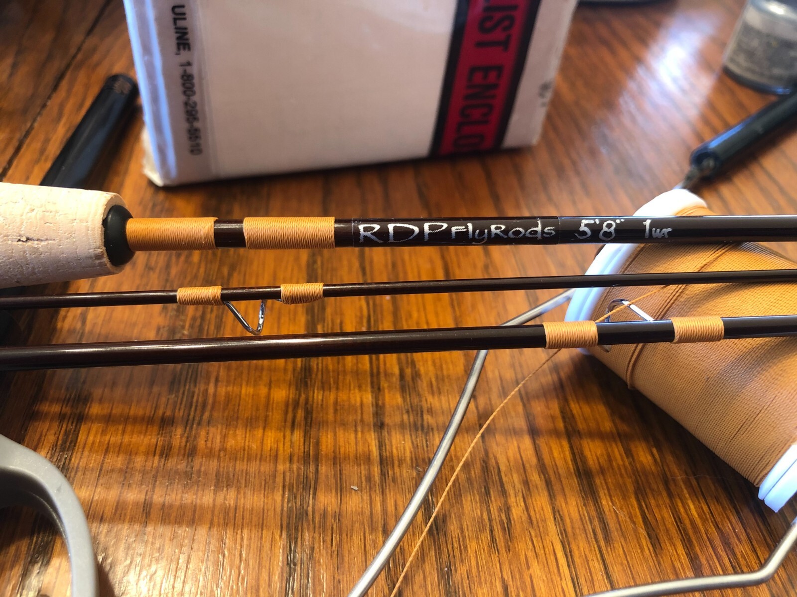 Custom 9′ RDP Fly Rod 3wt, 4wt, and 5wt and you pick size,