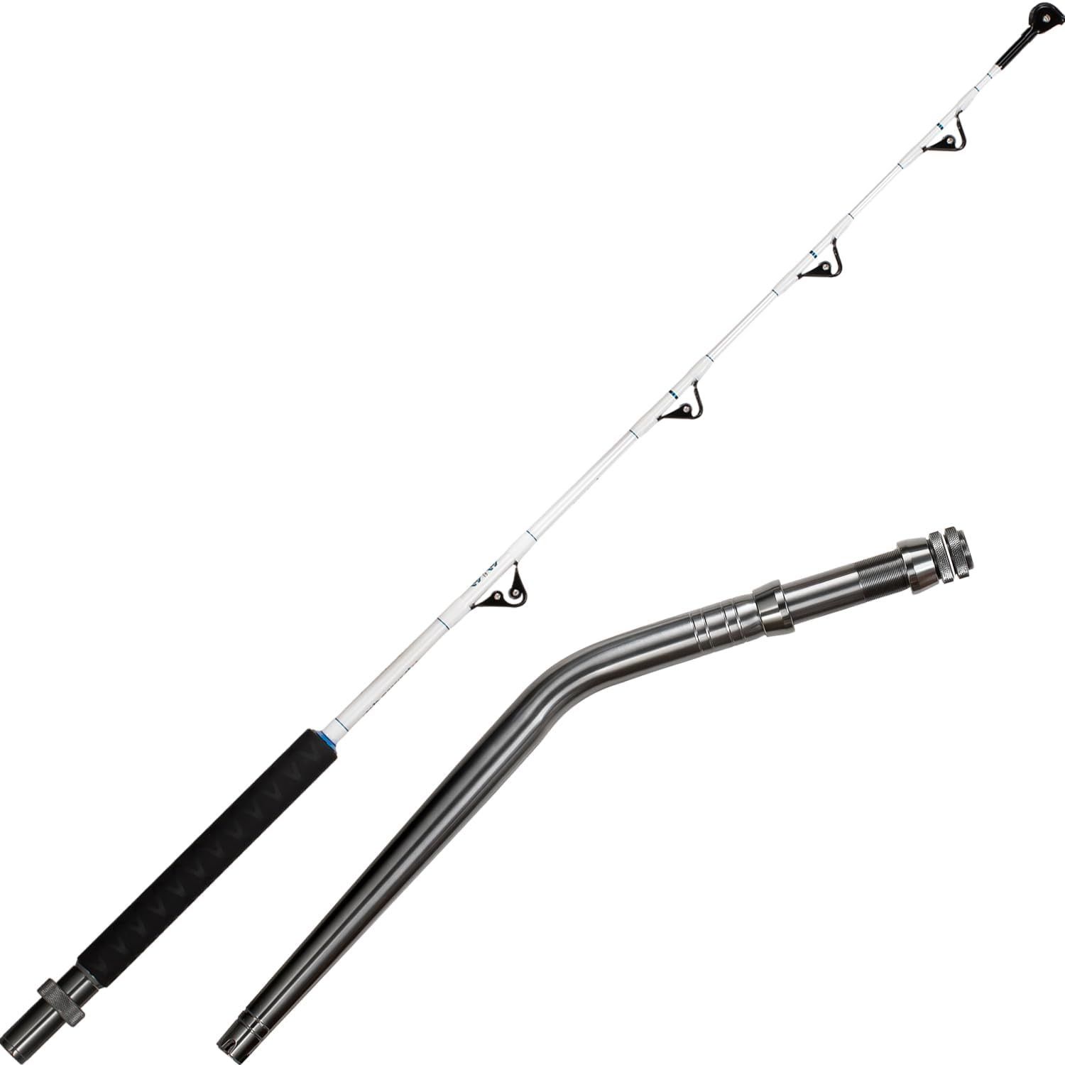 Trolling Rod Saltwater Offshore Heavy Roller Rod Bent Butt Trolling Rod Big Game