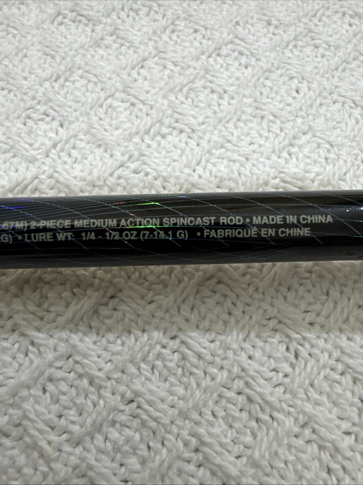South Bend Elan FC F6’ Medium Action Two-piece Spinning Fishing Rod 6-14 lb Test