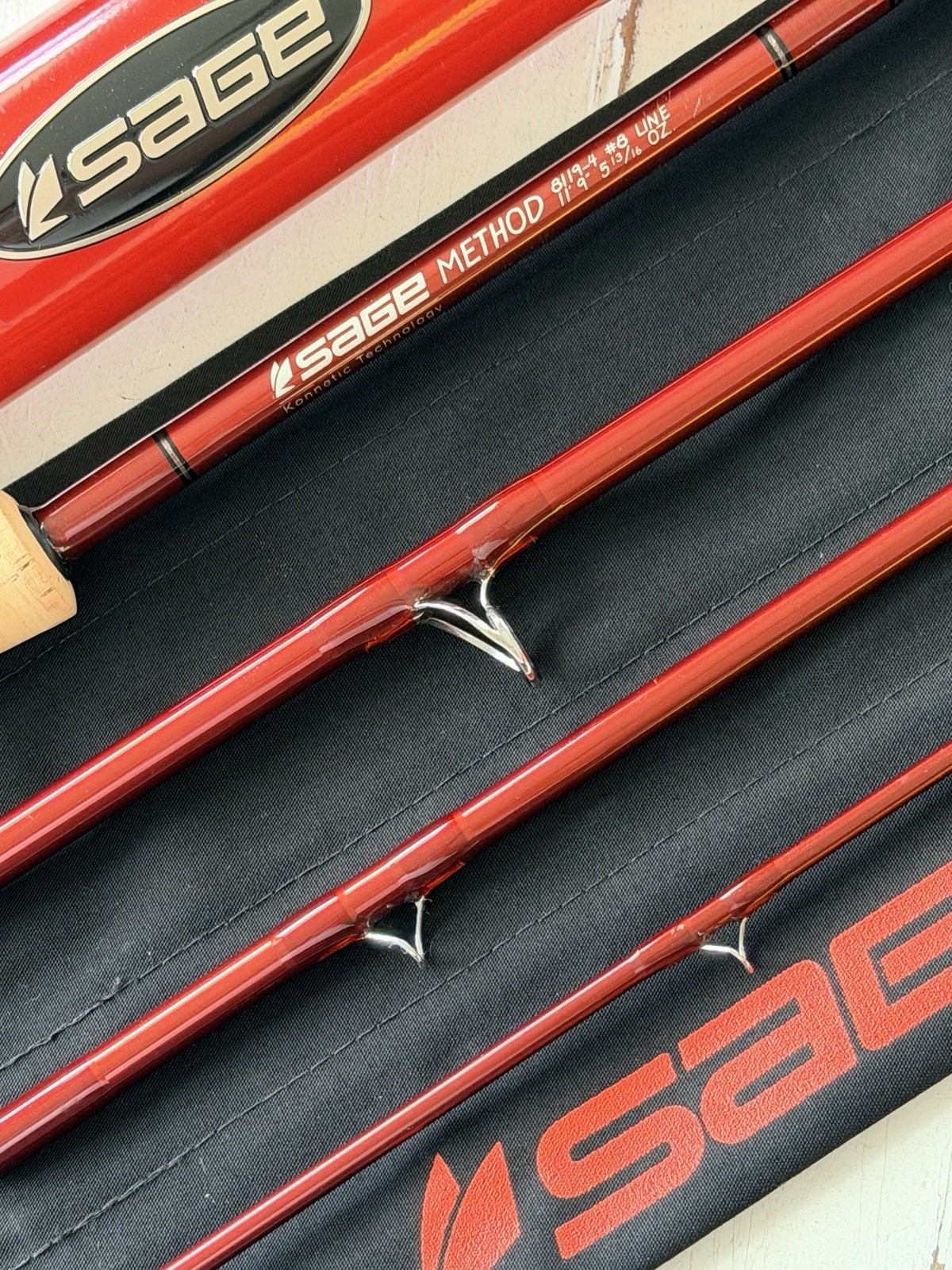 **BEAUTIFUL** SAGE METHOD X 8wt. 11’9”in SWITCH/SPEY Rod!!!!