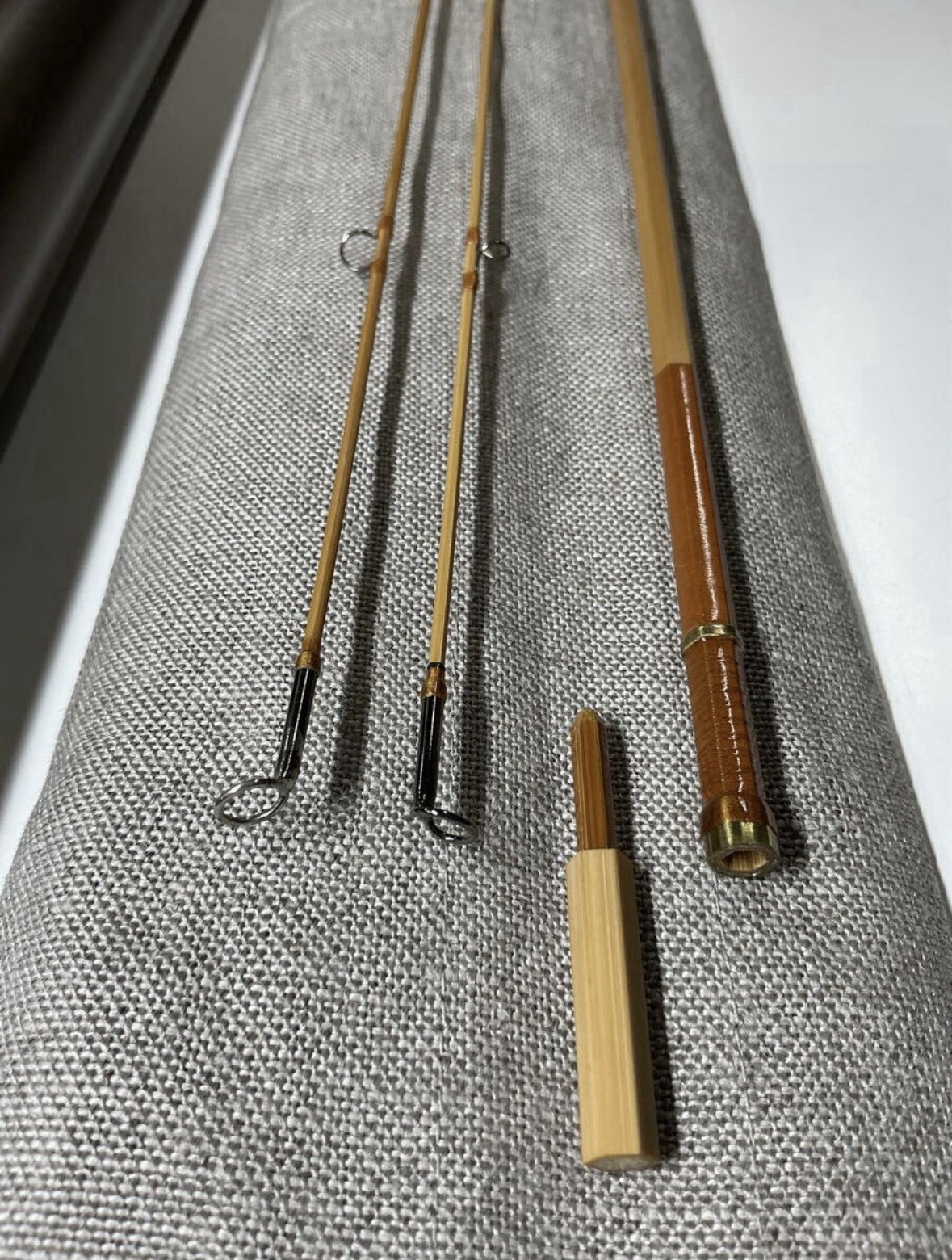 Akimaru 7’6″ #4 2tip 2top Bamboo Rod Fly Rod Free Shipping DDP