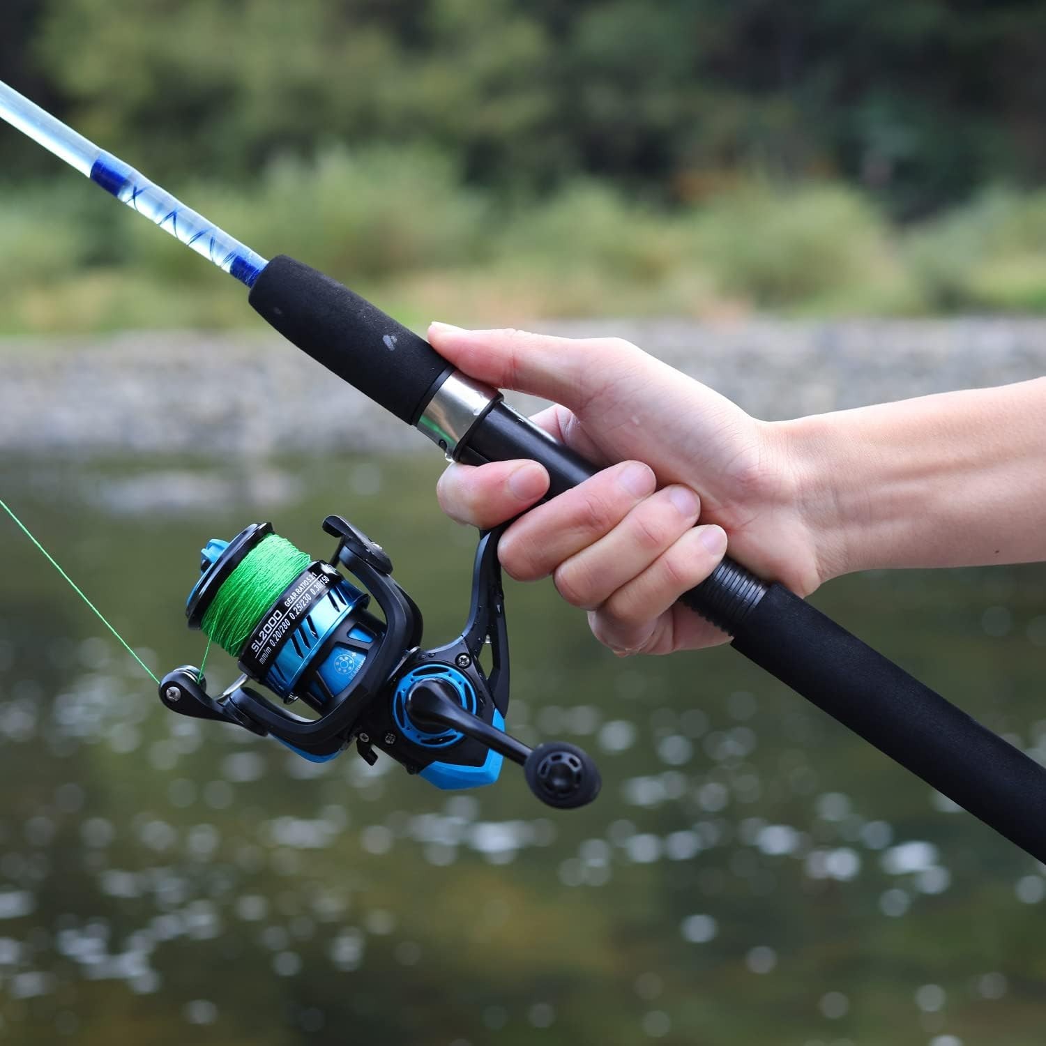 Fast Action 3.9ft Fishing Rod for Catfish and Salmon – Lightweight & Strong