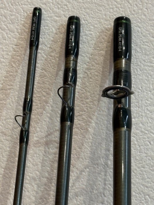 Rare LOOP OPTi Peak 4110-4 Fly Rod 11’0-4 #4/8-11g 4p Freshwater Fishing Rod