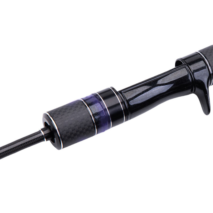 TAIGEK Travel Fishing Rod 5’2” 6′ 3-6lb Light Casting Spinning Rod Carbon MF