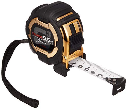 Tajima Measuring Tape 5.5m x 25mm G3 Gold Lock 25 G3GL25-55BL